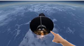 Touching a spaceship